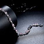 WOSTU White Gold Plated 3mm CZ Classic Tennis Wedding Bracelets for Brides Cubic Zirconia| White Gold Bracelets for Women | Size 6.5-8 Inch - Image 3